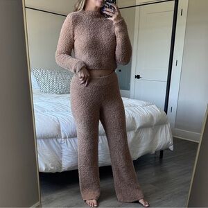 aerie teddy matching set